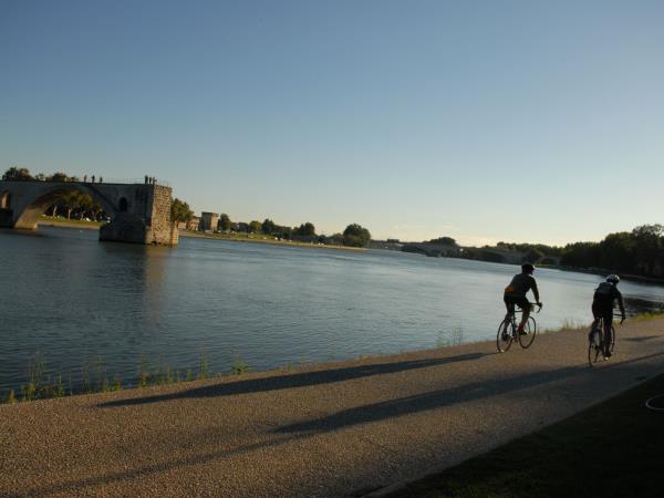 Provence self guided cycling tour, Avignon to Cassis