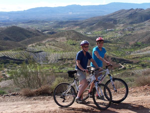 Family biking vacation, Andalucia Spain