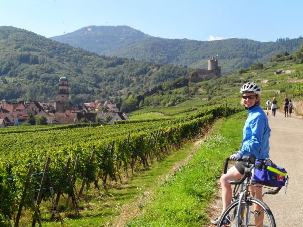Alsace bicycling vacation in Northern France