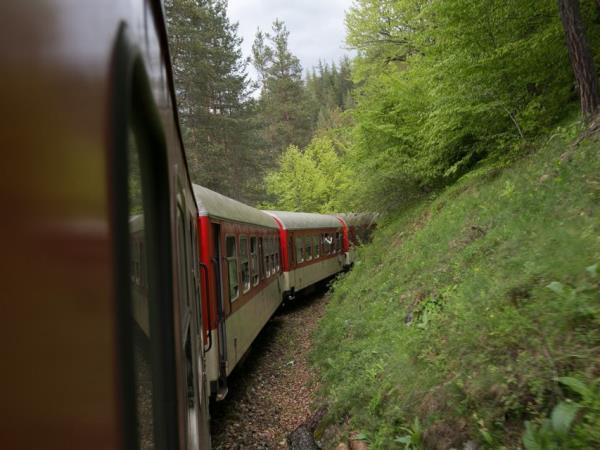 Bulgaria vacation by train