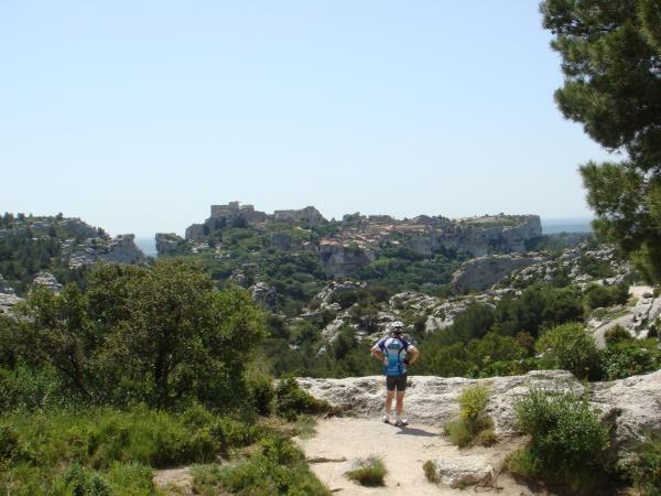France cycling tour in the Arles countryside