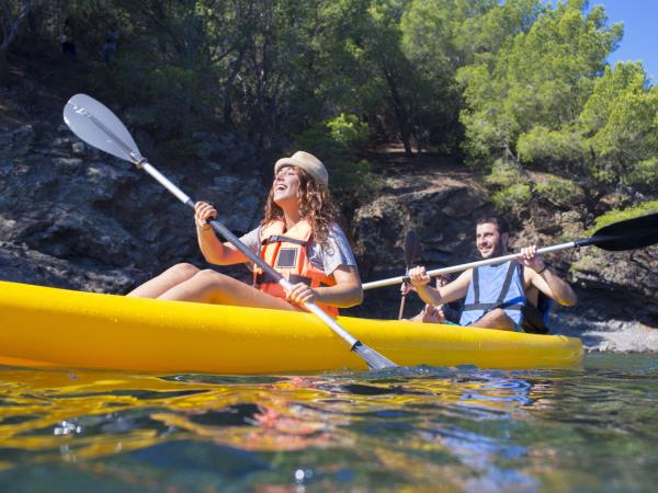 Family cycling and water sports holiday in Spain