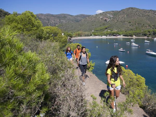 Family cycling and water sports holiday in Spain