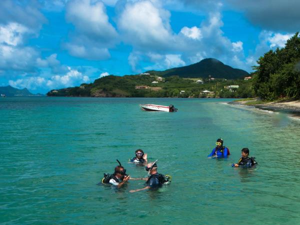 Divemaster and instructor courses in the Caribbean