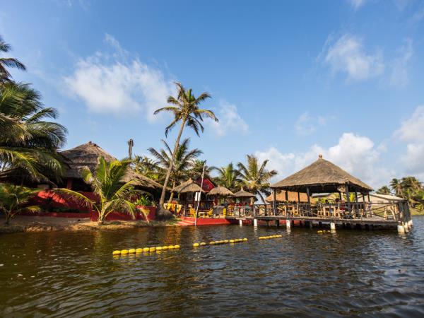 Ghana vacations, eco lodge with village tour