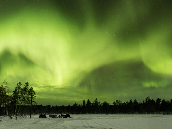 Northern Lights vacation, Finnish Lapland
