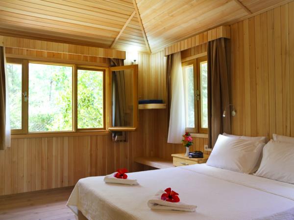 Cirali beach self catering wooden chalets, Turkey