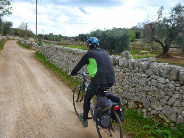 Italy cycling vacation, Matera to Lecce