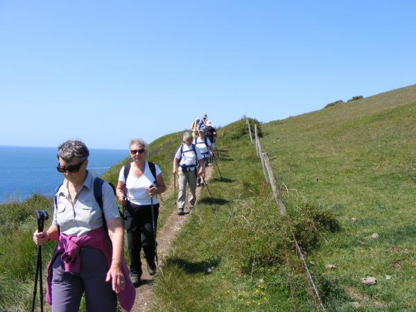 South West Coast Path walking vacation, England