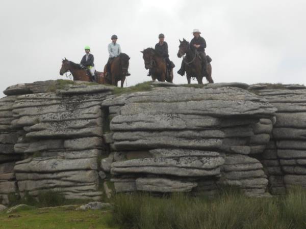 Dartmoor horse riding vacation, England