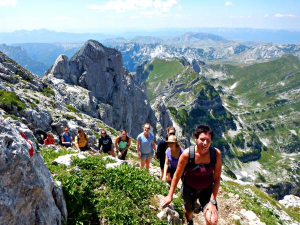 Montenegro hiking vacation, Bay of Kotor