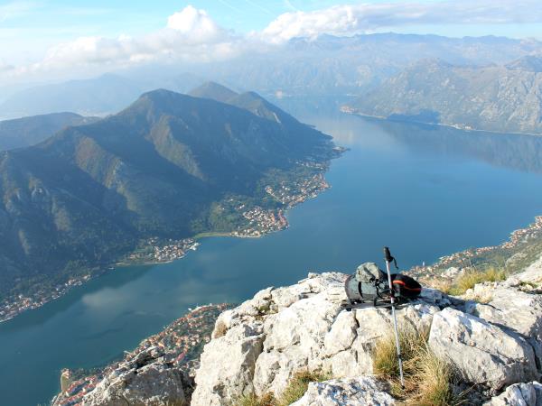 Montenegro hiking vacation, Bay of Kotor