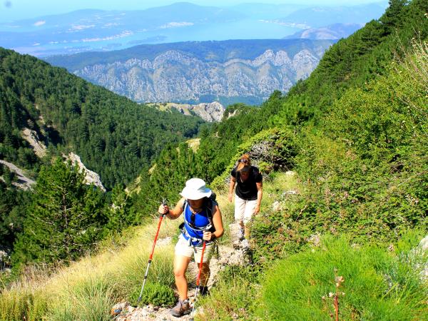 Montenegro hiking vacation, Bay of Kotor