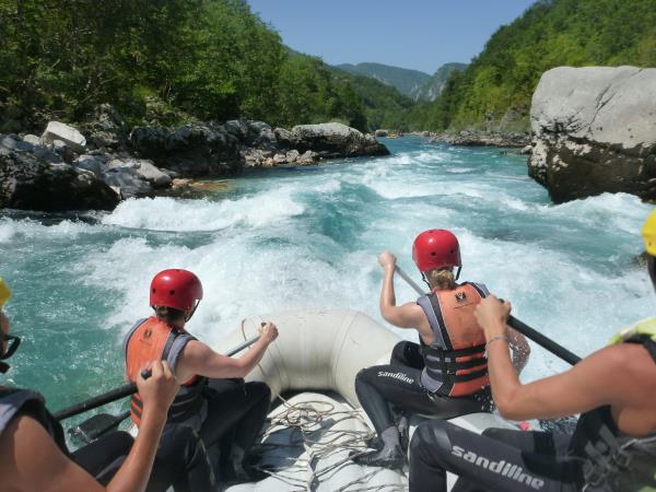 Montenegro river rafting vacation