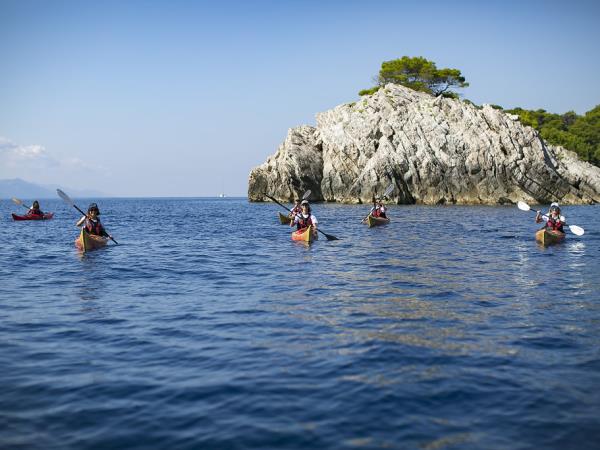 Sea kayaking vacation in Croatia