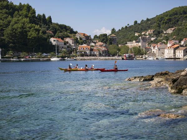 Sea kayaking vacation in Croatia