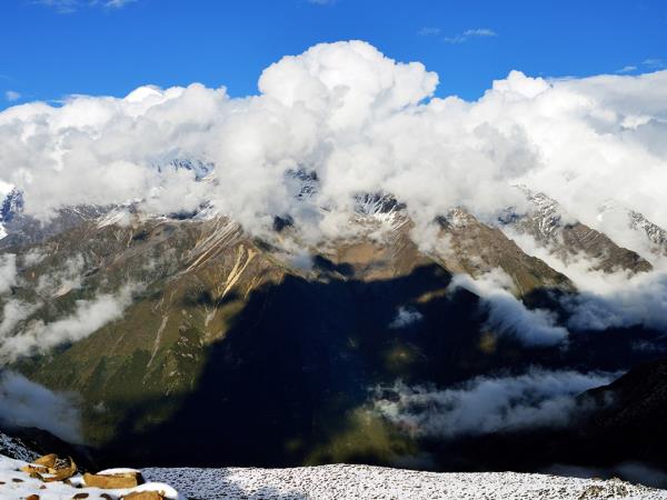 Minya Konka Mountain trek in Sichuan, China