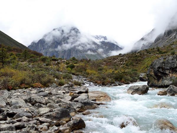 Minya Konka Mountain trek in Sichuan, China