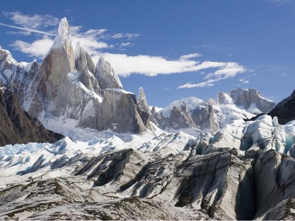 Patagonia hiking vacation, glacier tour