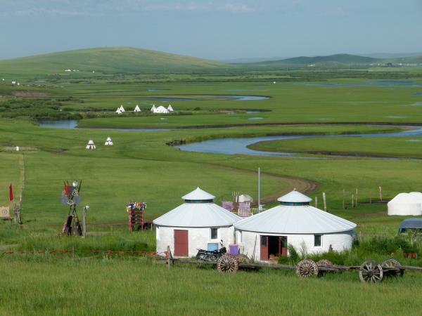Inner Mongolia horse riding tour, China