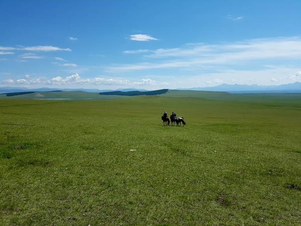 Exploratory horse trekking vacation in Mongolia