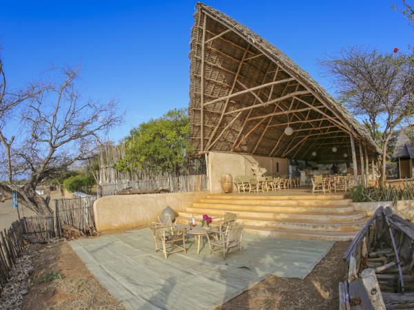Manda Island beach resort in Lamu, Kenya