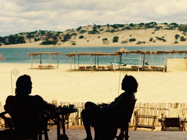 Manda Island beach resort in Lamu, Kenya