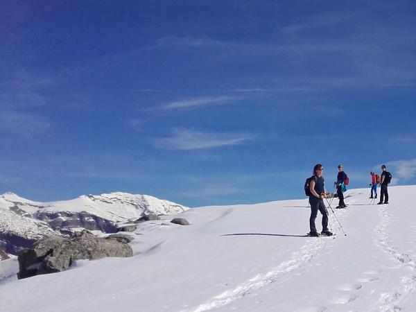 Winter hiking vacation in Spain, Spanish Pyrenees