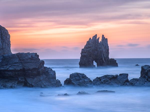 Northern Spain vacation holiday, wild seascapes