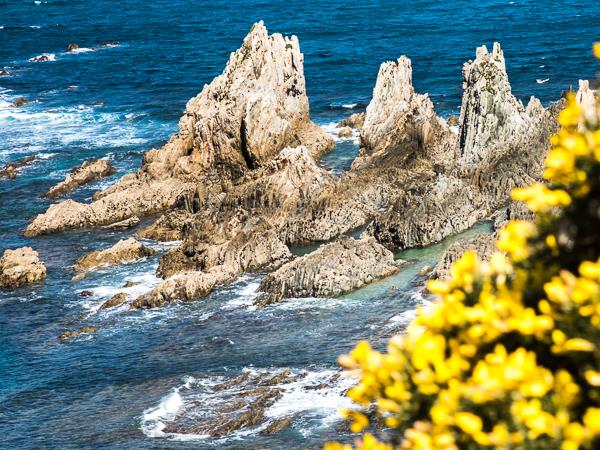 Northern Spain vacation holiday, wild seascapes