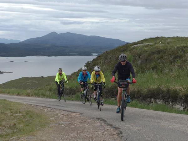 North Coast 500 cycling tour in Scotland