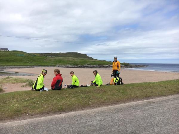 North Coast 500 cycling tour in Scotland