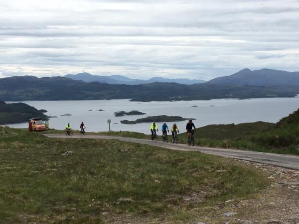 North Coast 500 cycling tour in Scotland