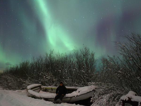 Northern Lights vacation in Nellim, Finland