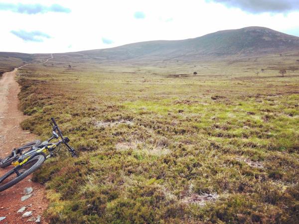 Cairngorms mountain biking in Scotland