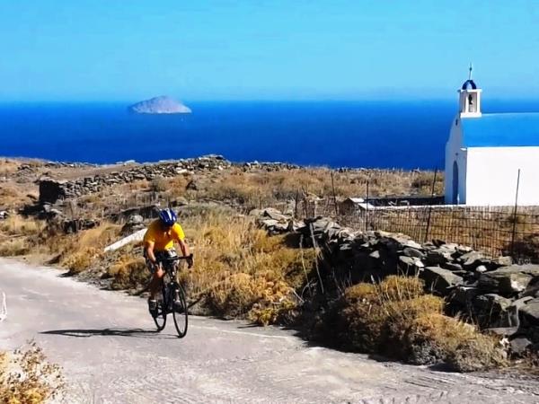 Sailing and biking Cyclades vacation, Greece