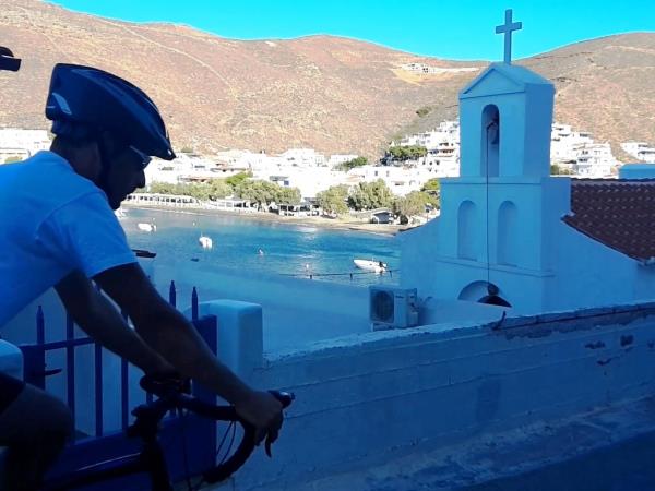 Sailing and biking Cyclades vacation, Greece