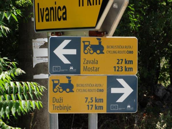 Croatia Ciro bike route tour, Dubrovnik to Mostar