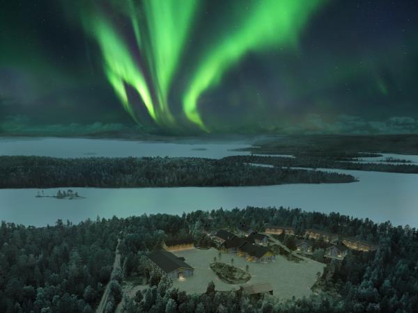 Luxury wilderness Northern Lights holiday, Finland