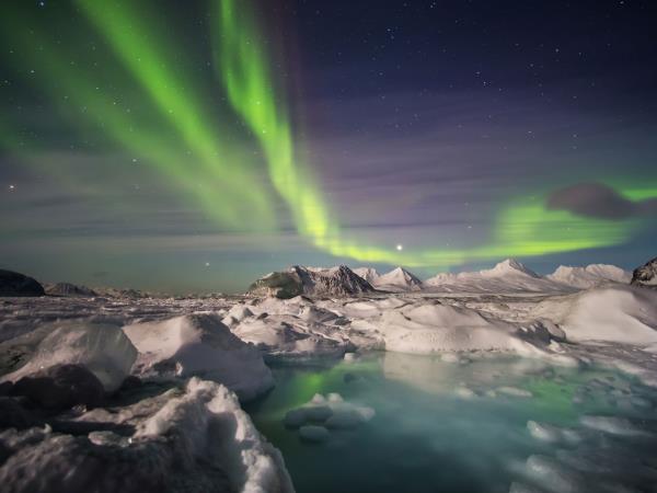 Lofoten Islands and Svalbard northern lights safari