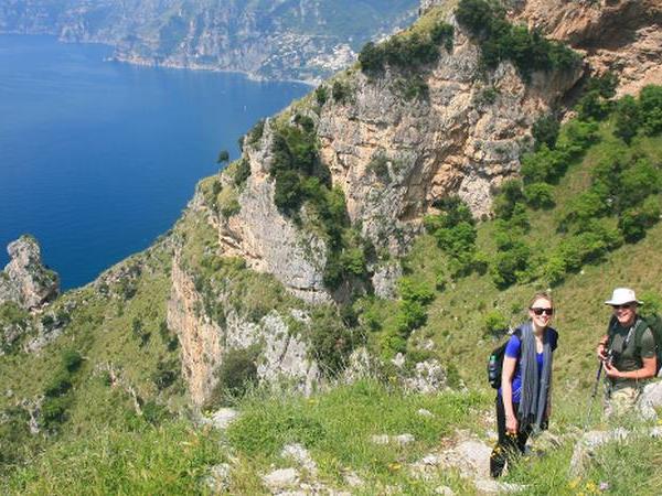 Amalfi Coast moderate hiking vacation, Italy