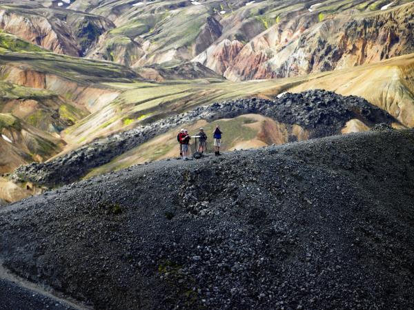 Laugavegur Trail trekking vacation in Iceland