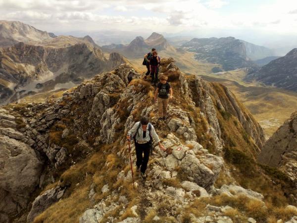 Walking holiday in Montenegro
