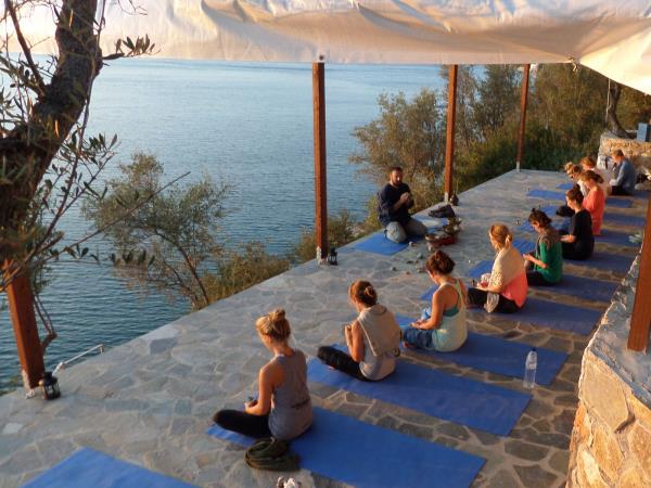 Vacation house and yoga retreat venue, Lefokastro Greece