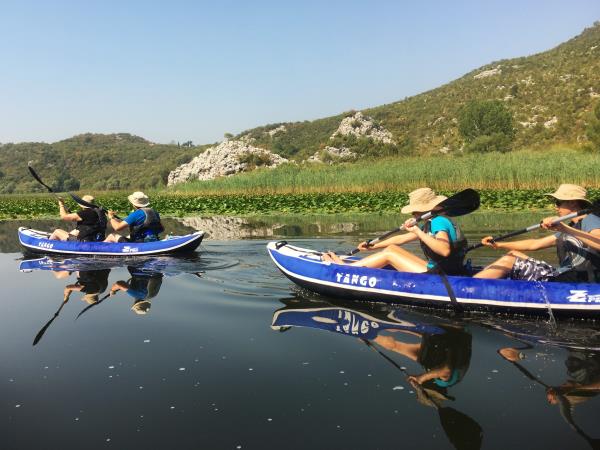 Montenegro and Croatia kayaking vacation
