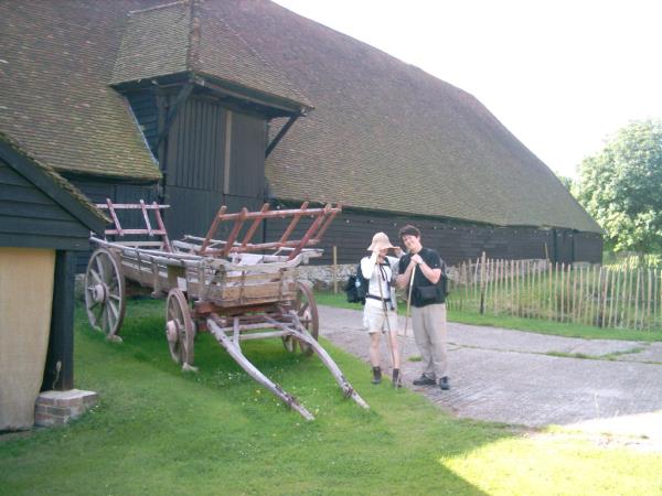 Winchester to Canterbury Pilgrims way, England