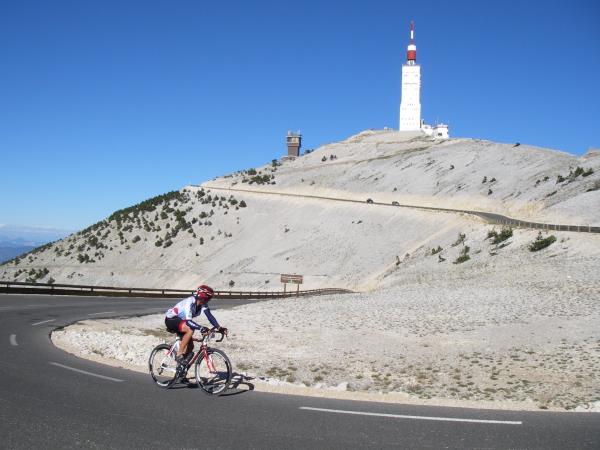 Provence self guided biking vacation, Ventoux & Luberon