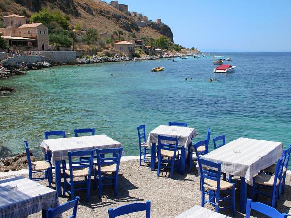 Greece self drive vacation, Peloponnese beaches