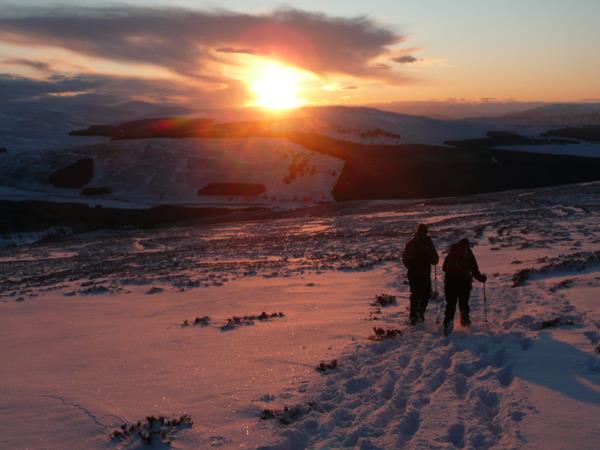 Scotland winter hiking vacations