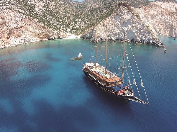 Greek Island cruising vacation